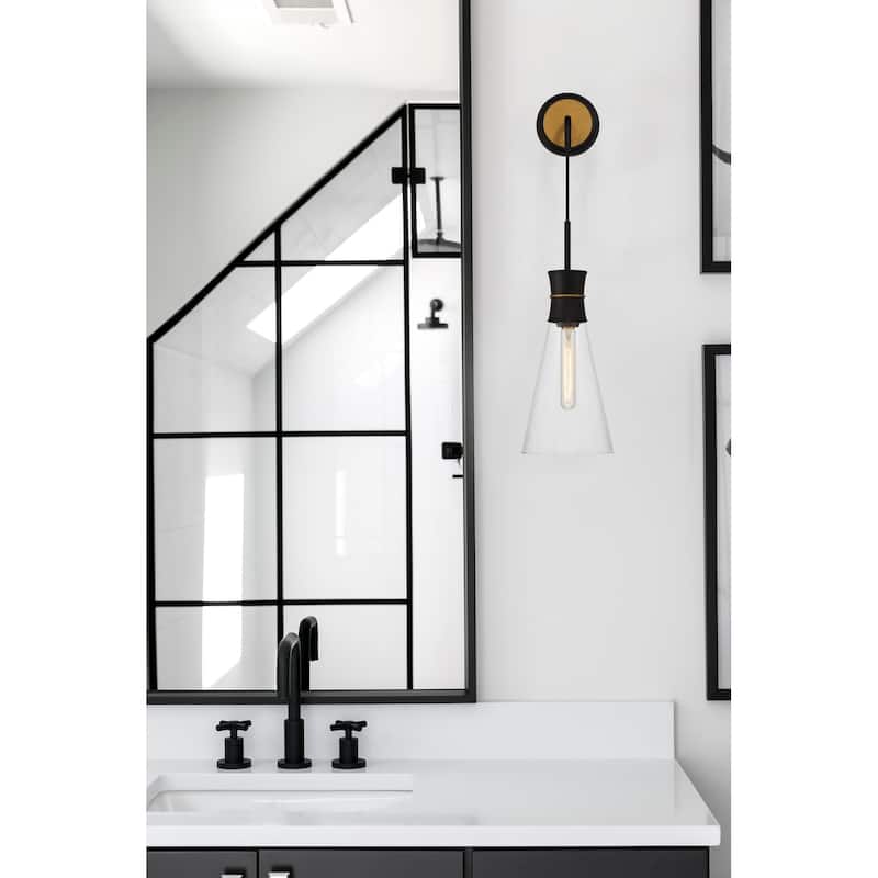 Crystorama Lighting Group QUN-1501 Quinn 19" Tall LED Wall Sconce