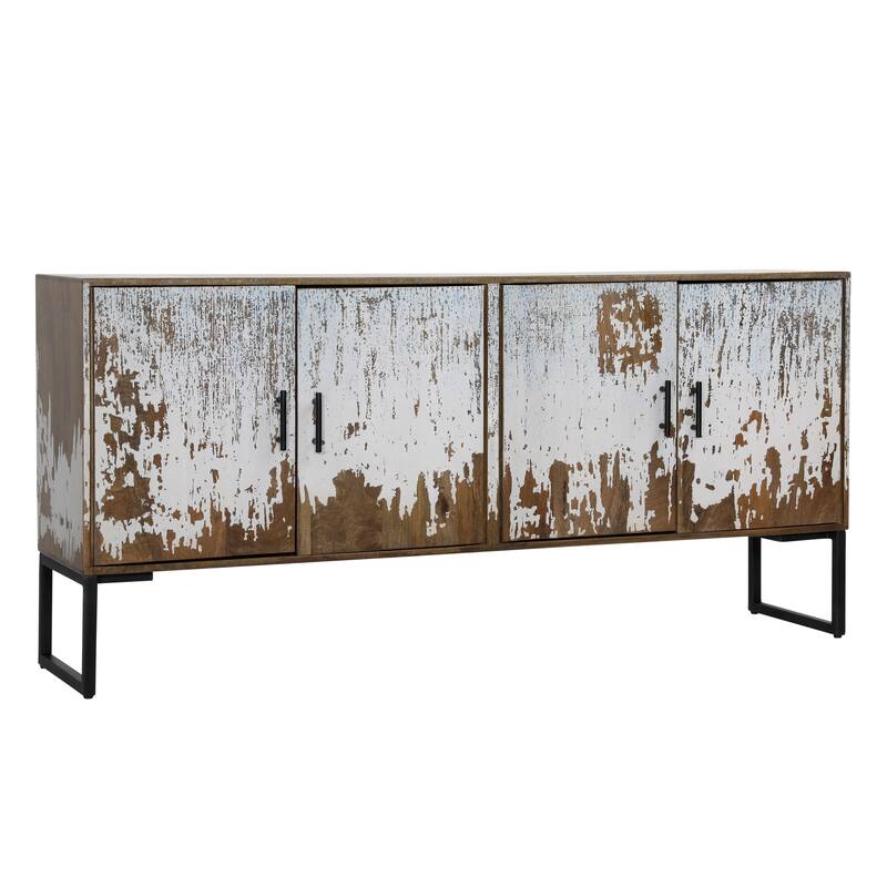 Concord 71" Wide Sideboard, White