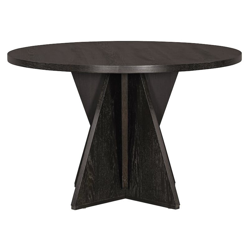 5-Piece Round Dining Table Set for 4