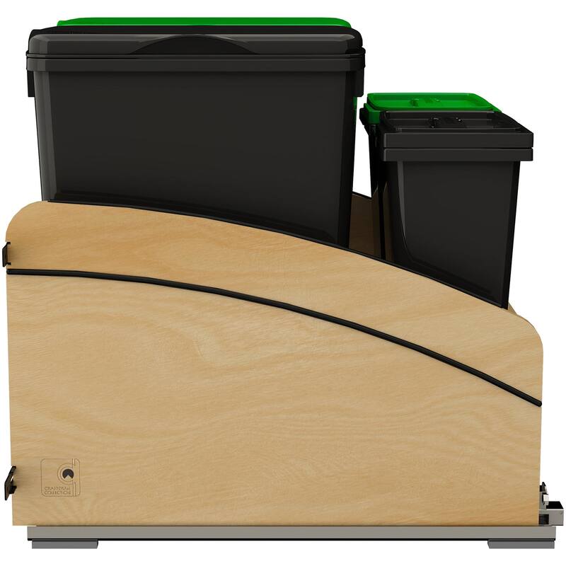 Rev-A-Shelf 4WCC-2432DM-418 Craftsman 21" Wide Designer Solid Maple