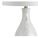preview thumbnail 6 of 8, Cannon 26.5" Seashell LED Table Lamp, White by JONATHAN Y