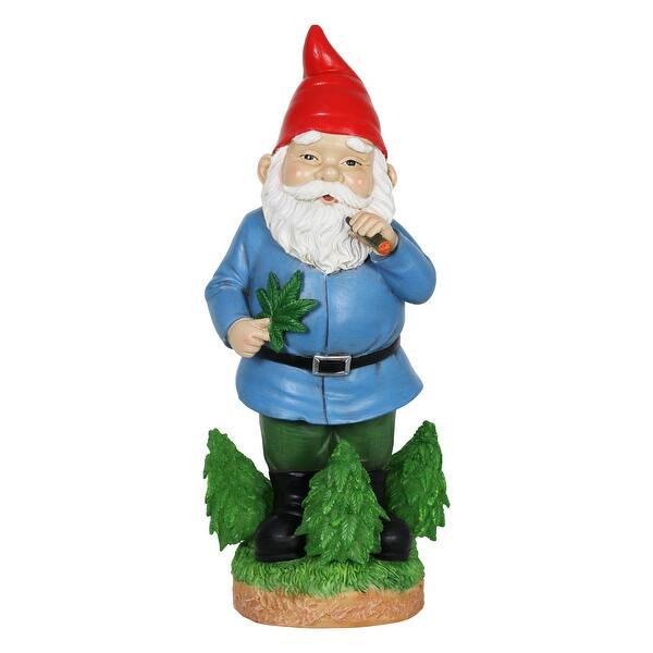 Shop Exhart Good Time Nugg Gnome Statue Smoking With Light Up Leds