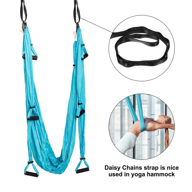 25KN Daisy Chain Yoga Extend Belt 1.8M, Climbing Straps for Exercise - 1.8M