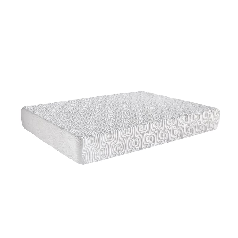 10 in. Memory Foam Mattress with Cooling Gel Beads - King