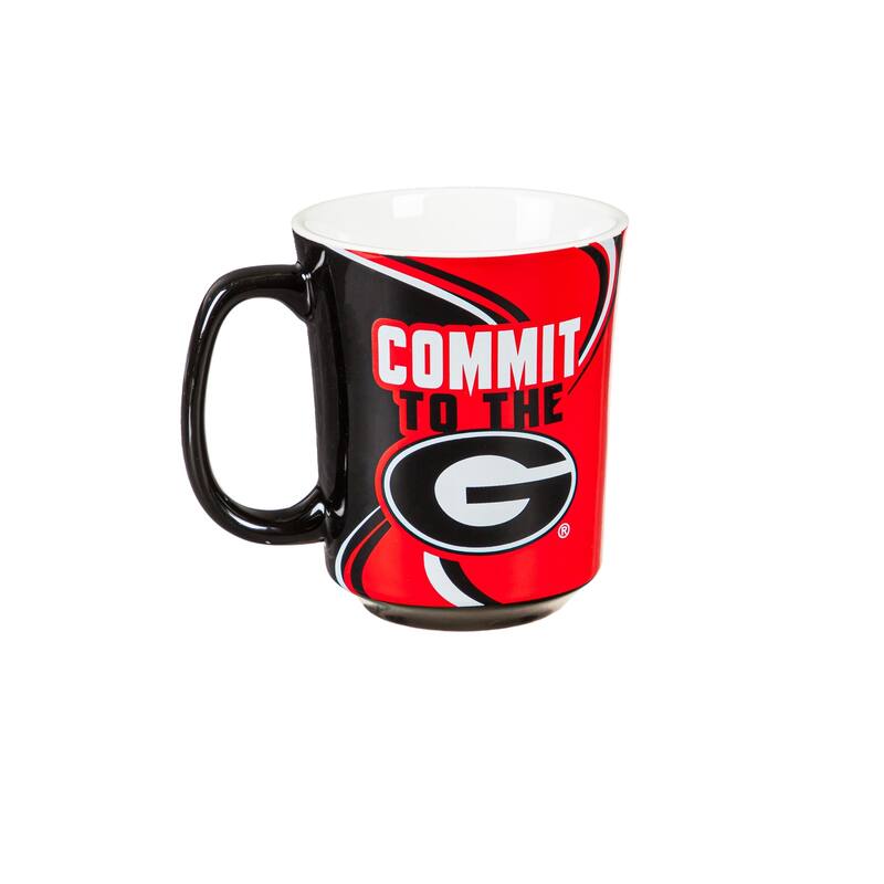 University of Georgia, 14 oz Ceramic Coffee Mug w/ Gift Box