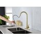 preview thumbnail 21 of 22, High Arc Single Handle Kitchen and Bathroom Sink Faucet with Deck Plate