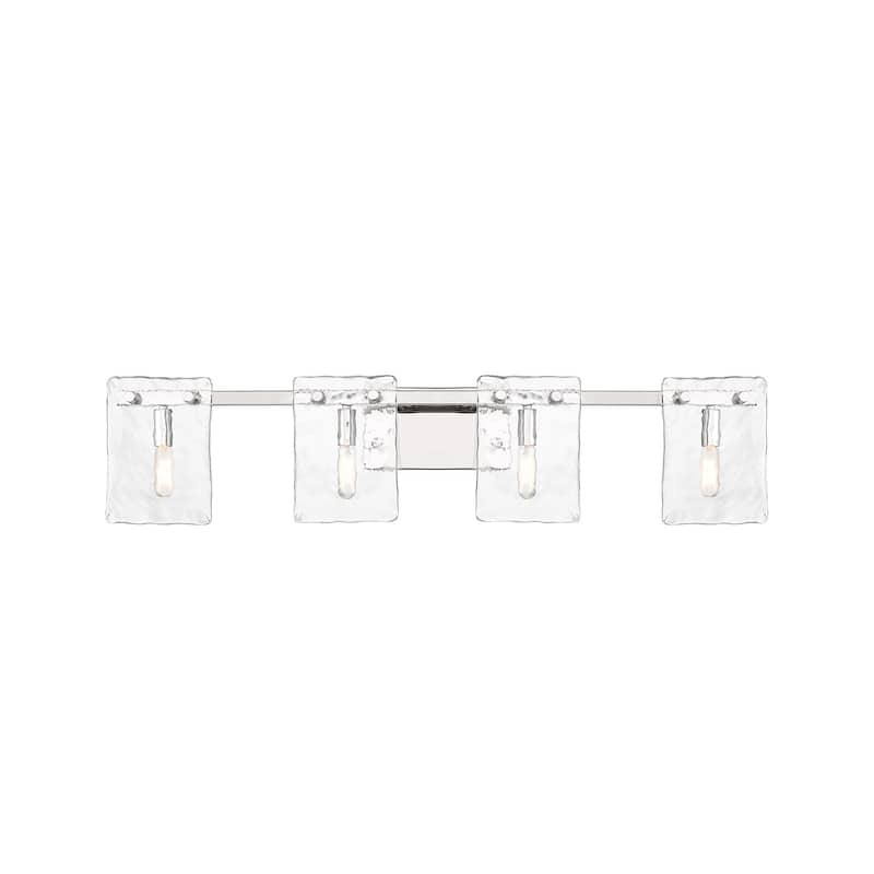 Savoy House 8-8204-4 Genry 4 Light 35" Wide Vanity Light - Polished Nickel