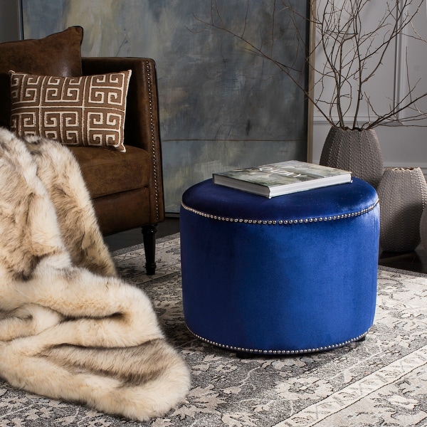 Royal blue ottoman new arrivals