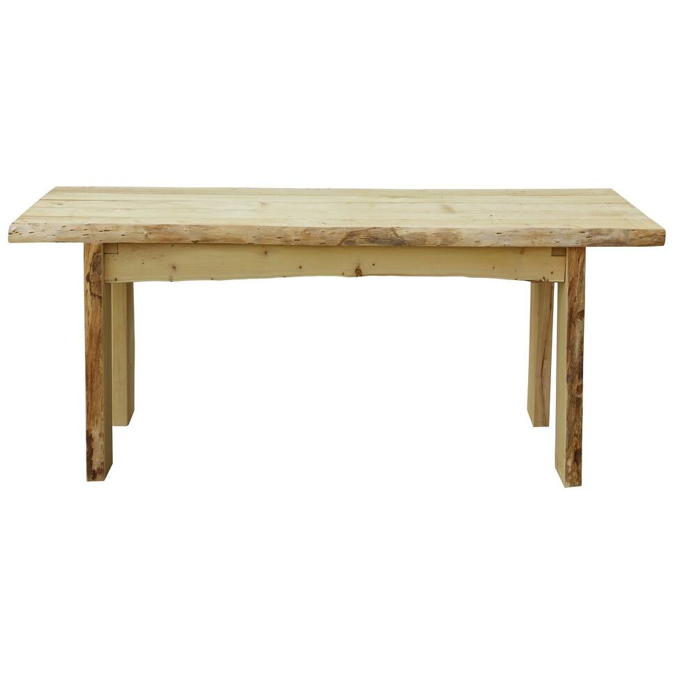 Live Edge Locust Wood 6' Autumnwood Table