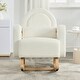 preview thumbnail 3 of 18, Christopher Knight Home- Thalassa Accent Rocking Chair with Pillow