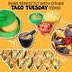 preview thumbnail 8 of 6, Taco Tuesday TTMP5GRNT Mortar & Pestle Set Granite