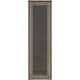 Pergola Flame Indoor/ Outdoor Area Rug - 2'3" x 11'9" Runner - Black/Cocoa Brown