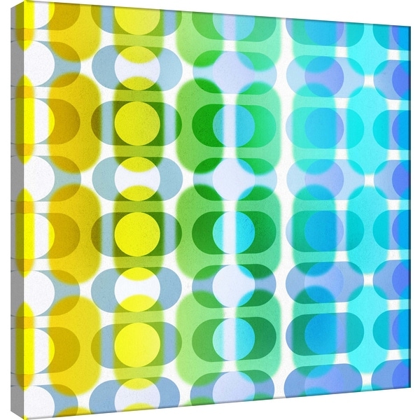 PTM Images 9-101071 PTM Canvas Collection 12" x 12" - "Transitions D" Giclee Abstract Art Print on Canvas