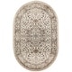 preview thumbnail 98 of 99, Nourison Quarry Indoor only Persian Area Rug. 6'x9' Oval - Ivory/Grey