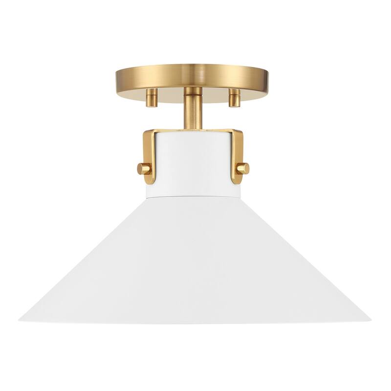 Bellevue SHCF87413 12" Wide Semi-Flush Ceiling Fixture