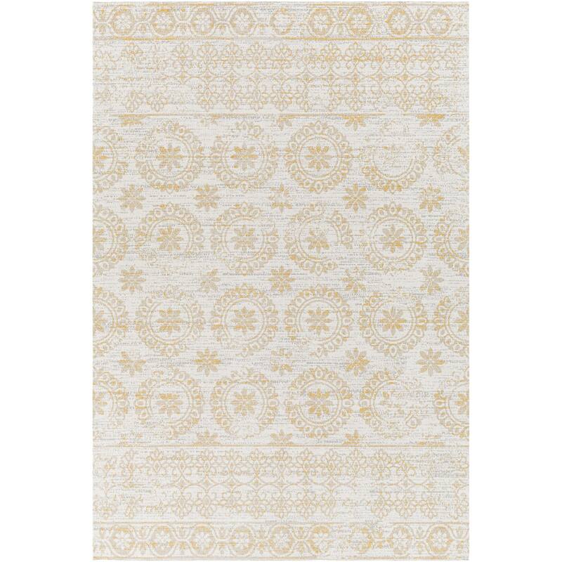 Livabliss Lavadora Updated Traditional Floral & Botanical Washable Area Rug