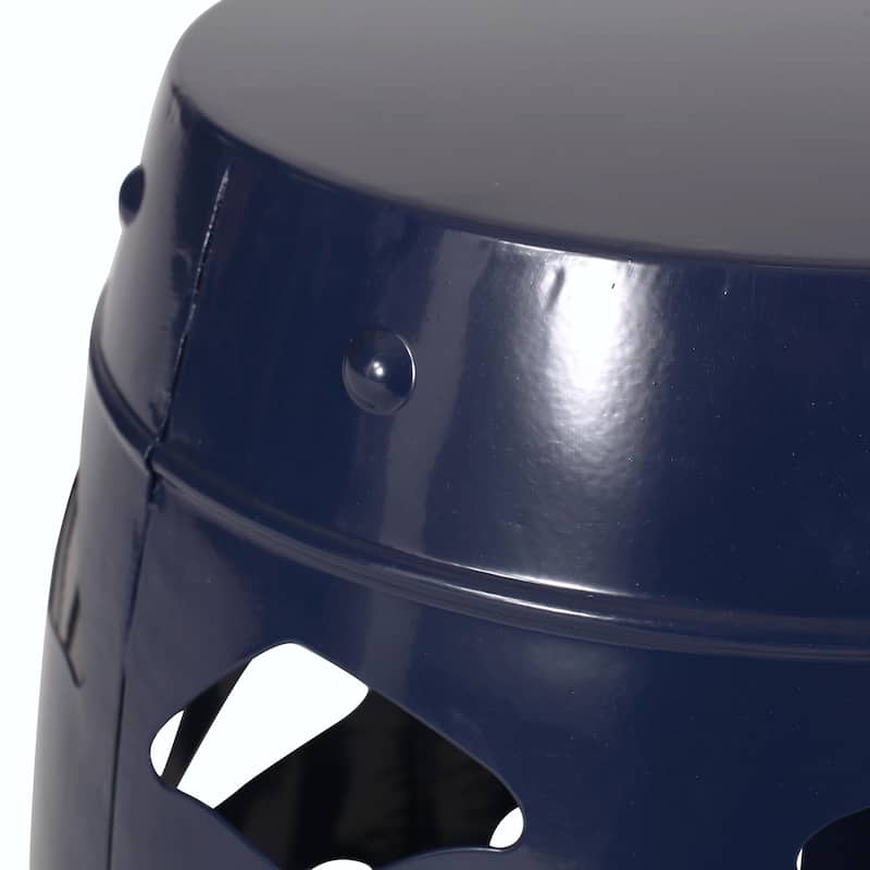 Modern Chic Iron Cut Side Table