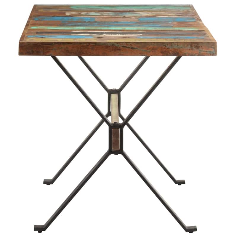 vidaXL Dining Table Wooden Dinner Bistro Table for Dining Room Kitchen Office