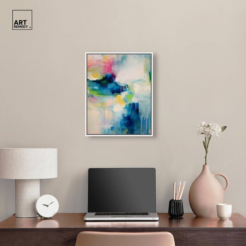 Prismatic Weeps Color III Canvas by Art Remedy