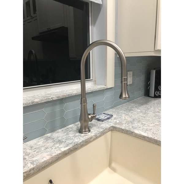 Rohl Italian Kitchen Patrizia Pull-Down Faucet with Single ...