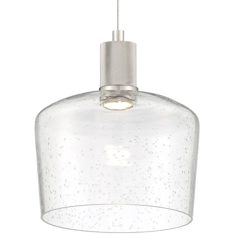 Access Lighting 63141LEDD/SDG Port Nine 9" Wide LED Mini Pendant - Brushed Steel