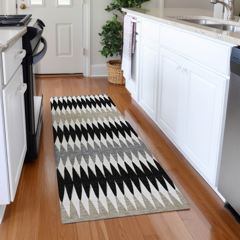 Premium Washable Super Soft Modern Ziggy Mayfield Rug