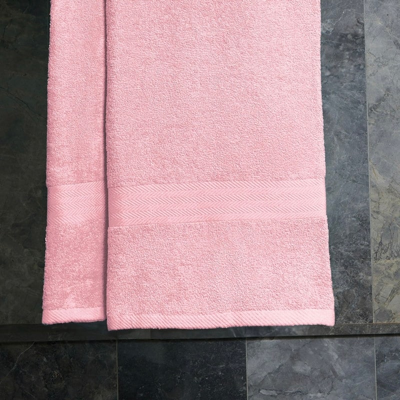 Deluxe 2-Piece 100 Cotton Bath Sheet