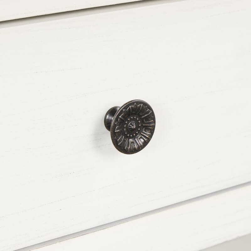 Modern Console Table, Multi-functional Side Table, Entryway Sofa Table with 3 Drawers and 2 Shelves, for Living Rooms, White