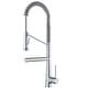 preview thumbnail 16 of 20, Karran Tumba Single-Handle Pull-Down Sprayer Kitchen Faucet Stainless Steel