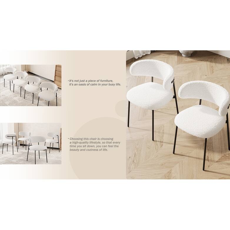 Upholstery Dining Chairs Set of 4