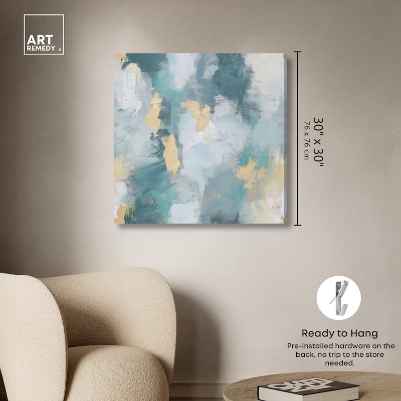 Misty Morning I Canvas by Art Remedy, Gallery Wrapped