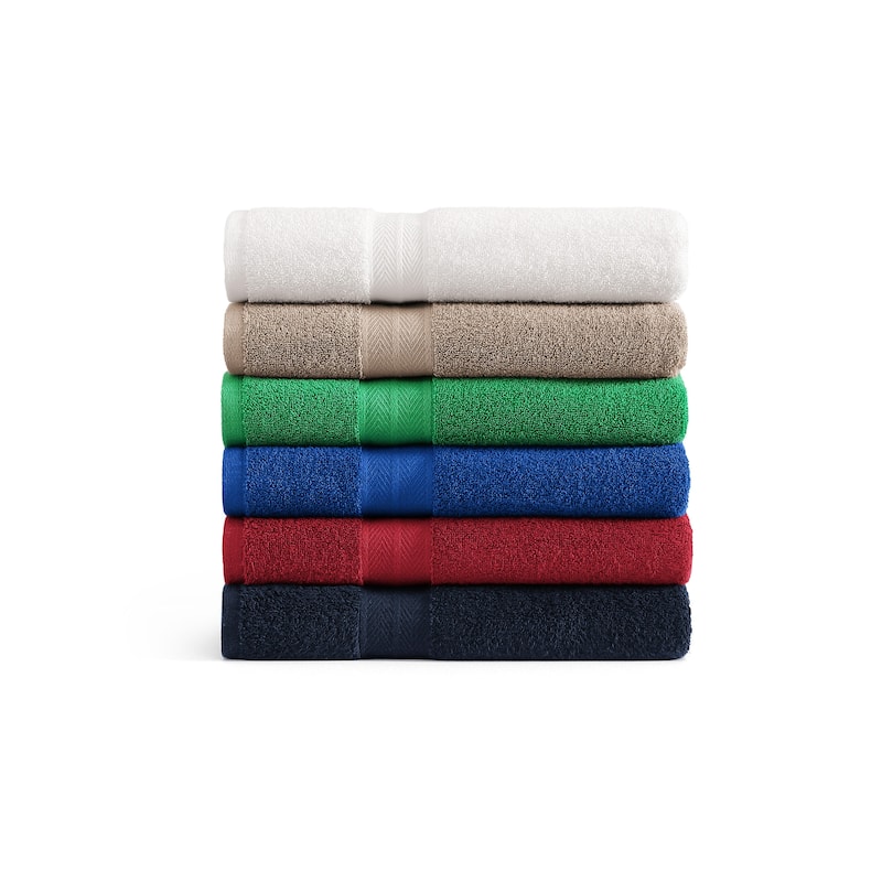 Tommy Hilfiger Modern American Cotton 2 Piece Bath Towel Set - 2 Piece