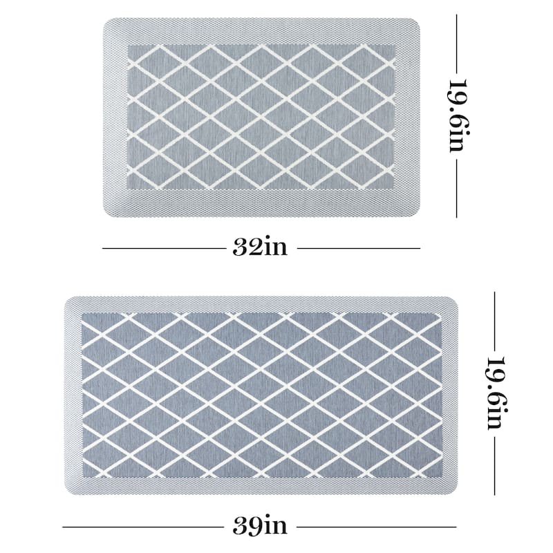 Martha Stewart Miles Air Mat Kitchen Mat - 19.6"x32"