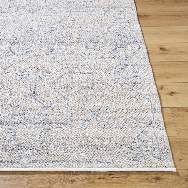 Livabliss Provence Mid-Century Modern Tribal Indoor/Outdoor Area Rug