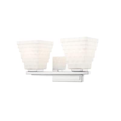 Z-Lite Annalise 2 Light Vanity - Chrome
