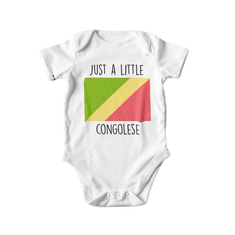 Congo - Baby Boy Girl Clothes Infant Bodysuit Funny Cute Newborn - Pink - 0-3M