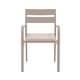 preview thumbnail 40 of 45, Outdoor Stackable Aluminum Dining Chair with Cushion (Set of 4)