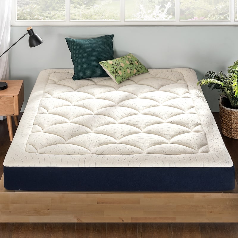8 Inch Plush Memory Foam Marshmallow Mattress By Crown Comfort