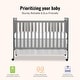preview thumbnail 4 of 5, Dream On Me, Carson Classic 3 in 1 Convertible Crib