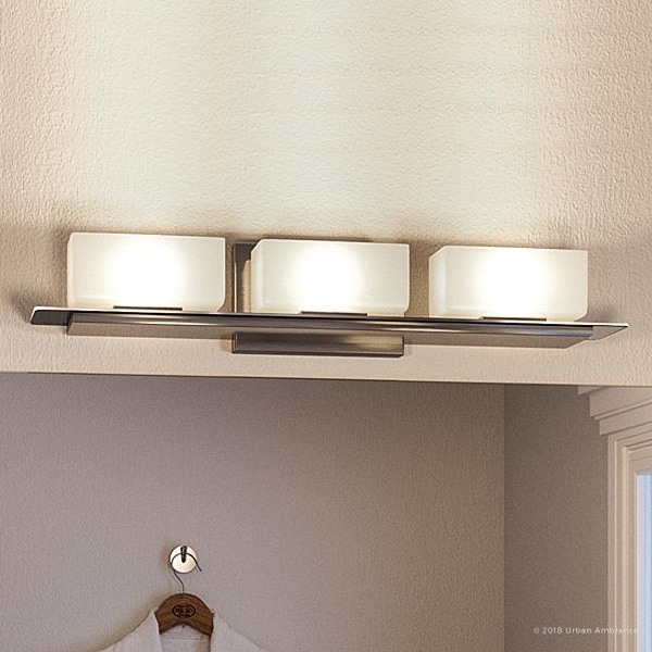 contemporary bathroom vanity lights