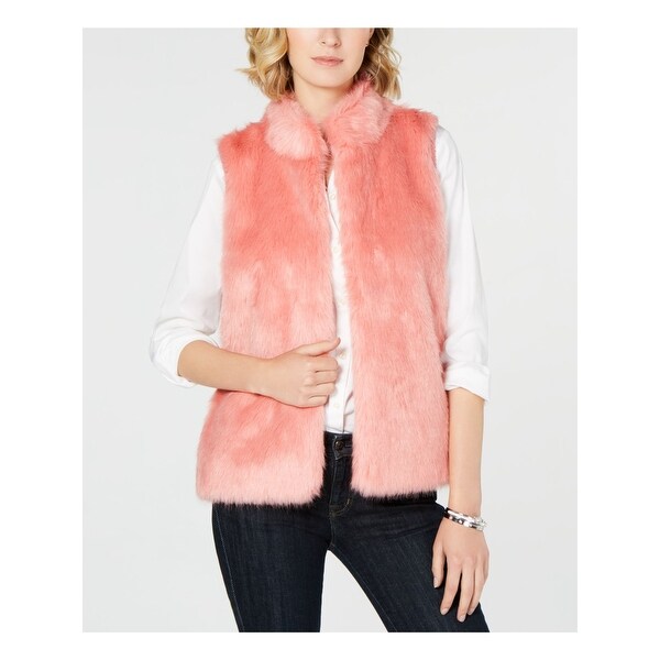 michael kors vest womens pink