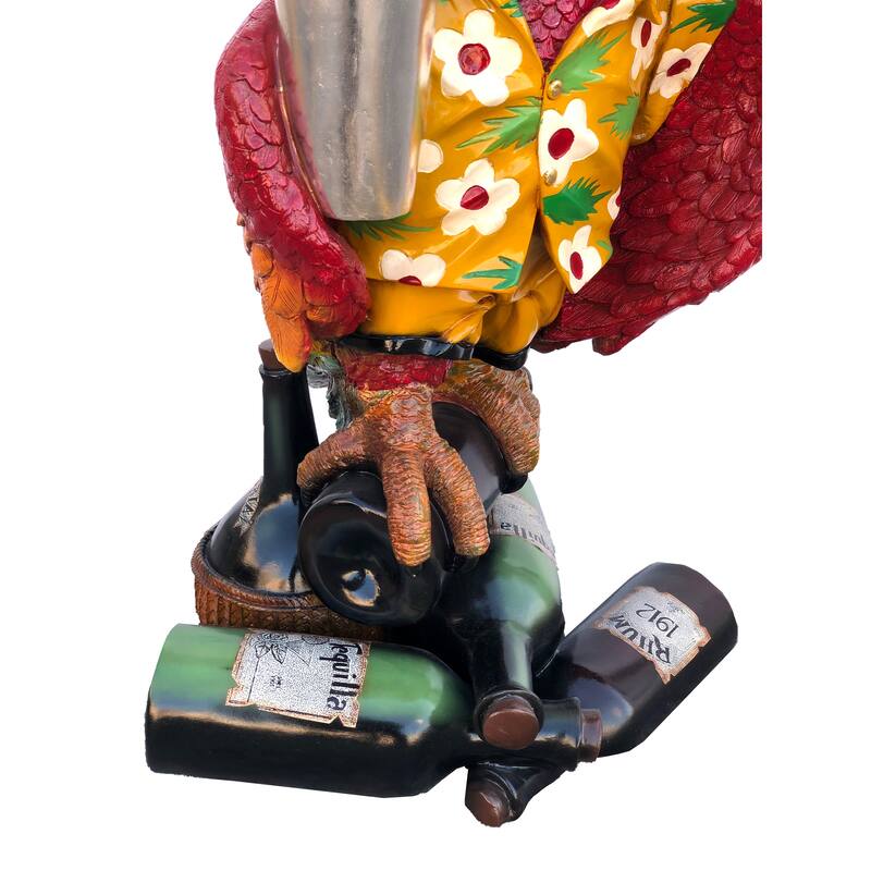 Parrot Butler with Tray 36"