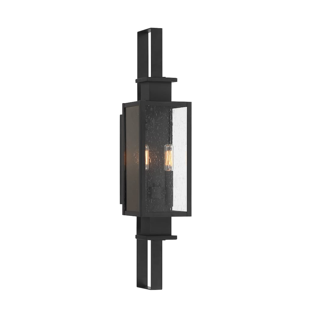 Savoy House 5-826 Ascott 2 Light 27" Tall Outdoor Wall Sconce
