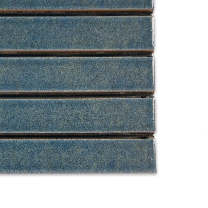 Merola Tile Capri Strata Indigo 6-7/8" x 14" Porcelain Floor and Wall Tile