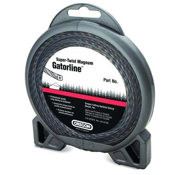 Oregon 69-200 OEM Super-Twist Magnum Gatorline String Trimmer Line .095"x 50'