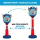 preview thumbnail 5 of 3, PAW Patrol Plastic Basketball Set by Delta Children - Includes Basketball Hoop, 1 Basketball and Ball Pump