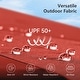 preview thumbnail 18 of 30, MAISON ARTS 6-Pieces Outdoor Dining Sets, 37" Square Metal Bistro Table with Umbrella Hole and 4 Rattan Garden Chairs