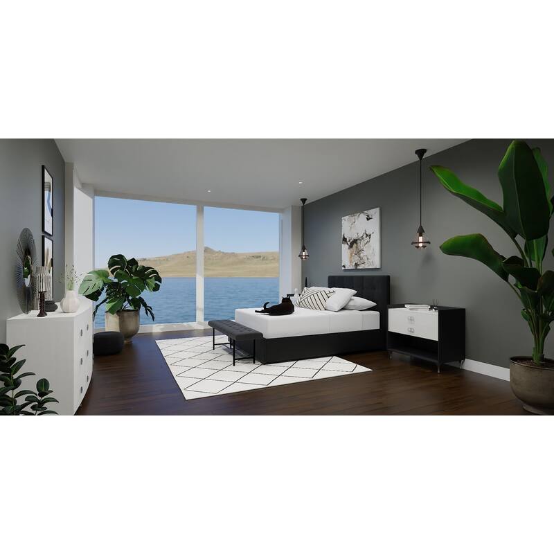 Hidalgo 1-Light Matte Black Mini Pendant Light