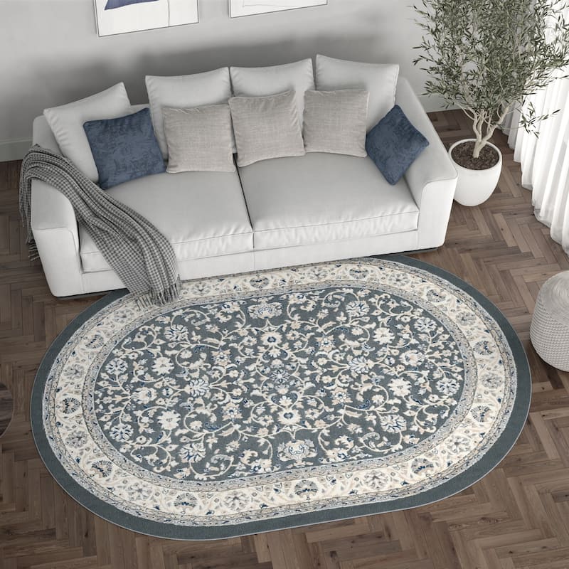 Carrington Traditional Border Indoor Area Rug