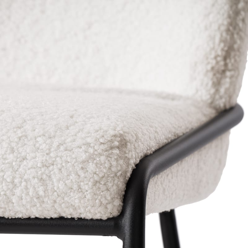 Blakeley 26'' Boucle Counter Height Barstool - 26.25